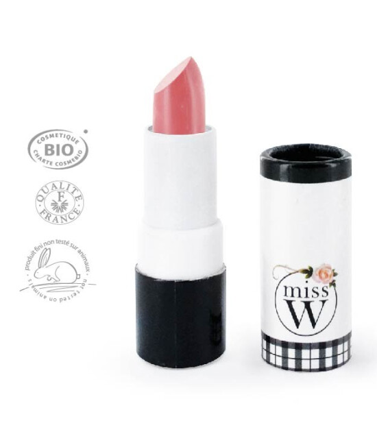Miss W Organik Sertifikalı Ruj (No 119 / Soft Pink) 3,5 gr 