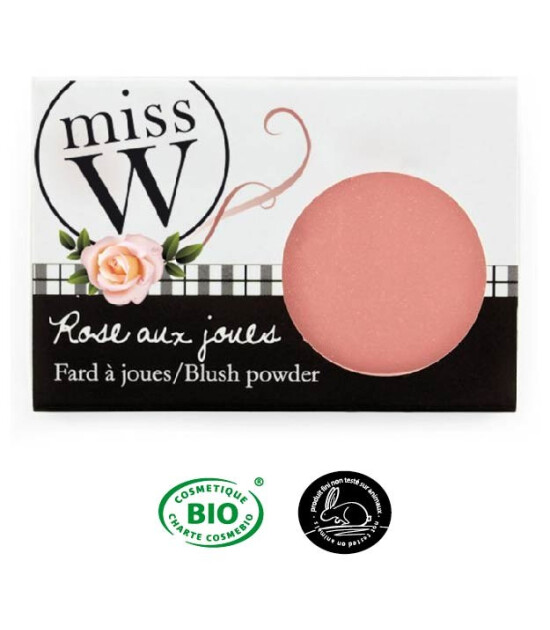Miss W Organik Sertifikalı Allık 6,5 gr (No 55) - Old pink