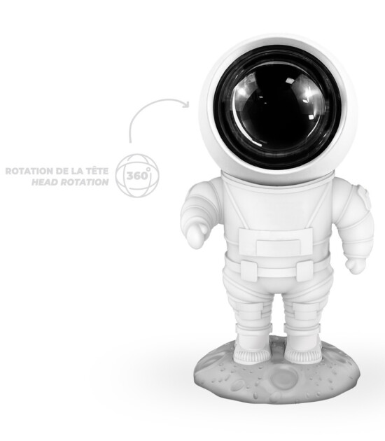 MOB Astronot Projeksiyon Gece Lambası // Turuncu