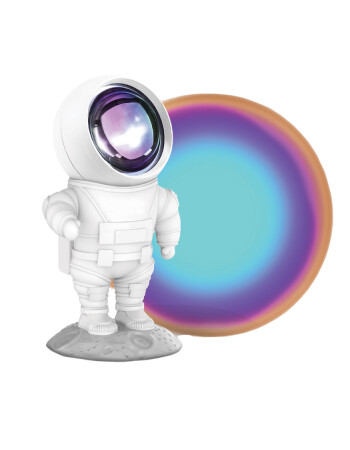 MOB Astronot Projeksiyon Gece Lambası // Mavi