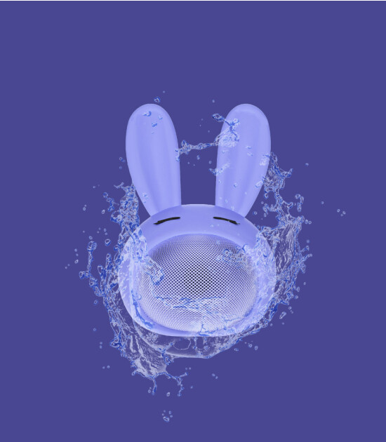 MOB Cutie Tavşan Bluetooth Hoparlör // Turkuaz