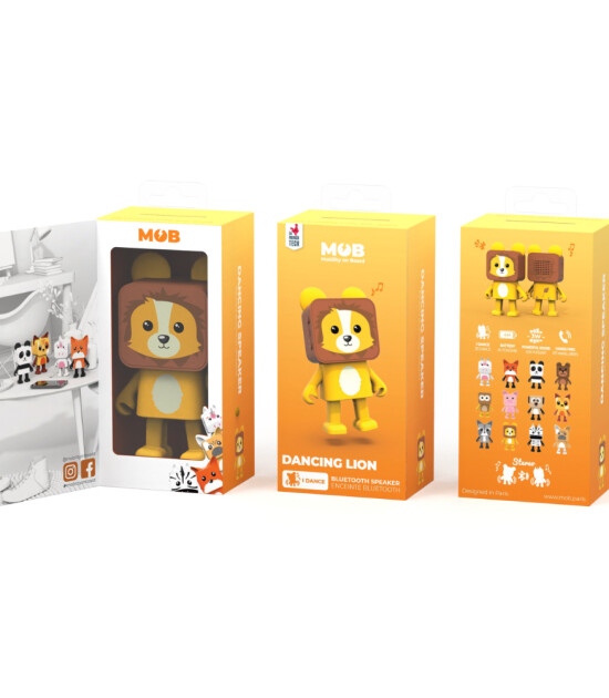 MOB Dans Eden Hayvanlar Bluetooth Hoparl&ouml;r // Aslan