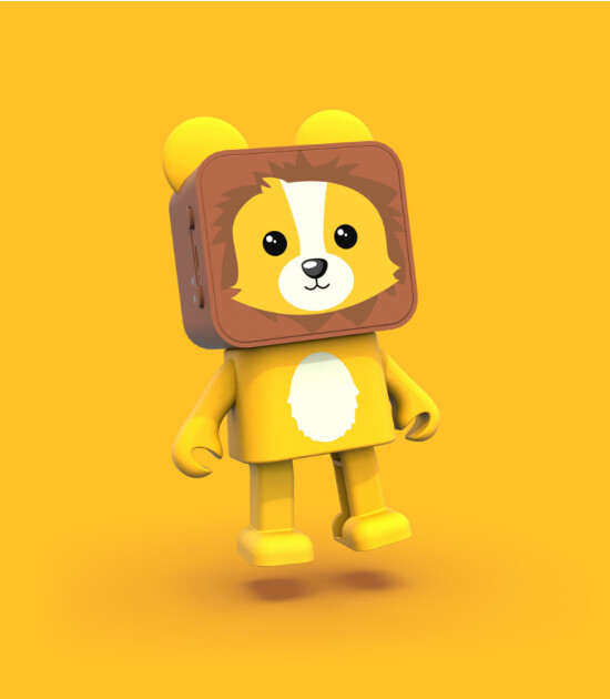 MOB Dans Eden Hayvanlar Bluetooth Hoparl&ouml;r // Aslan