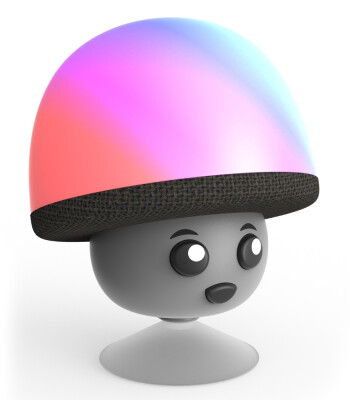 MOB Mega Mush Işıklı Bluetooth Hoparlör // Siyah