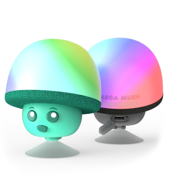 MOB Mega Mush Işıklı Bluetooth Hoparlör // Yeşil
