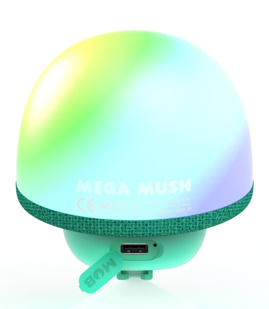 MOB Mega Mush Işıklı Bluetooth Hoparlör // Yeşil