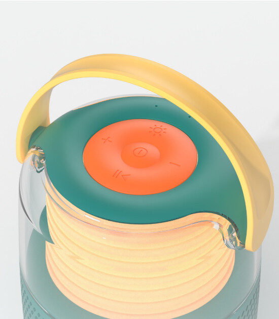 MOB Retro Ses Efektli Mikrofonlu Karaoke // Mavi