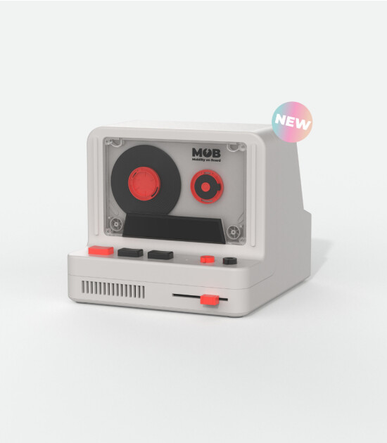 MOB Retro Kamera Bluetooth Hoparlör // Gri