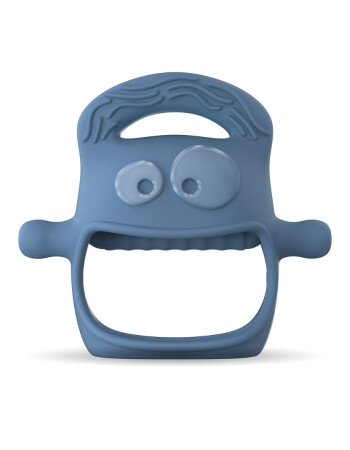 Mochi Monster Diş Kaşıyıcı // Mavi