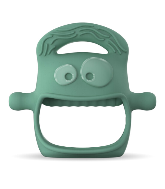 Mochi Monster Diş Kaşıyıcı // Yeşil