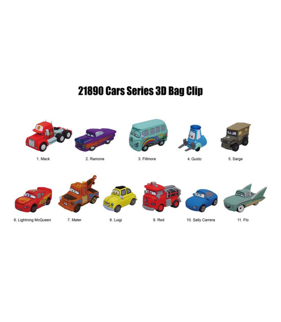 Monogram Klipsli S&uuml;rpriz Fig&uuml;r Seri 60 // Disney Cars
