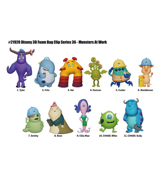 Monogram Klipsli S&uuml;rpriz Fig&uuml;r Seri 36 // Monsters at Work