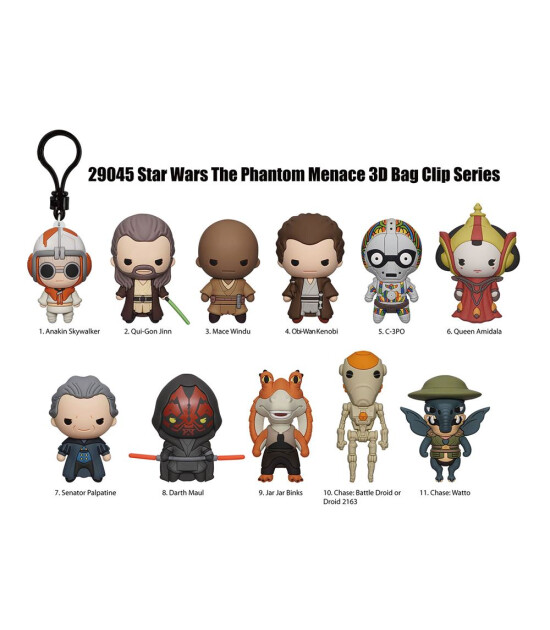 Monogram Klipsli S&uuml;rpriz Fig&uuml;r Seri // Star Wars Gizli Tehlike