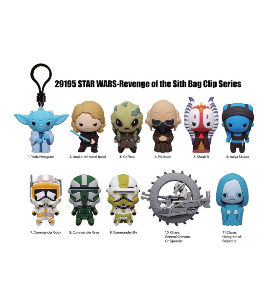 Monogram Klipsli S&uuml;rpriz Fig&uuml;r Seri // Star Wars Sith'in İntikamı