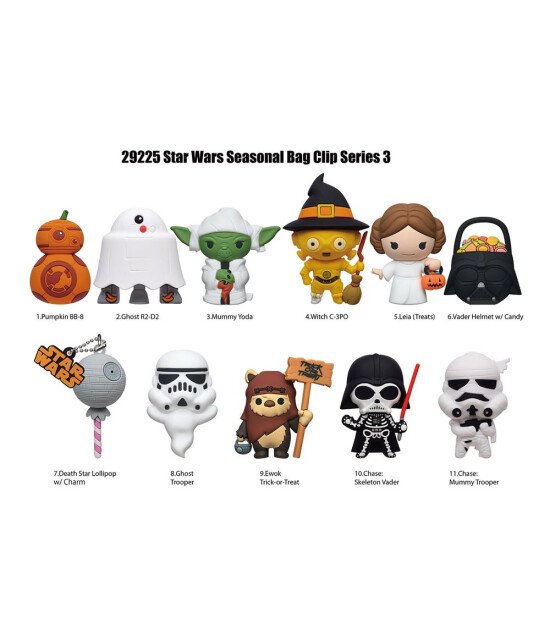 Monogram Klipsli S&uuml;rpriz Fig&uuml;r Seri // Star Wars Cadılar Bayramı