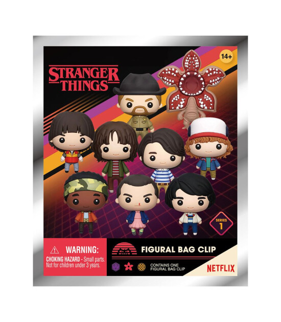 Monogram Klipsli S&uuml;rpriz Fig&uuml;r Seri 1 // Stranger Things