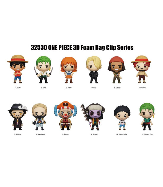 Monogram Klipsli S&uuml;rpriz Fig&uuml;r Seri // One Piece
