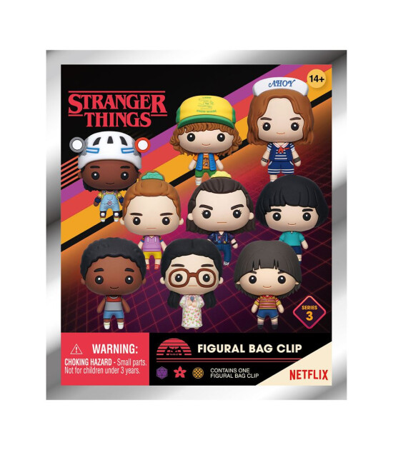 Monogram Klipsli S&uuml;rpriz Fig&uuml;r Seri 3 // Stranger Things
