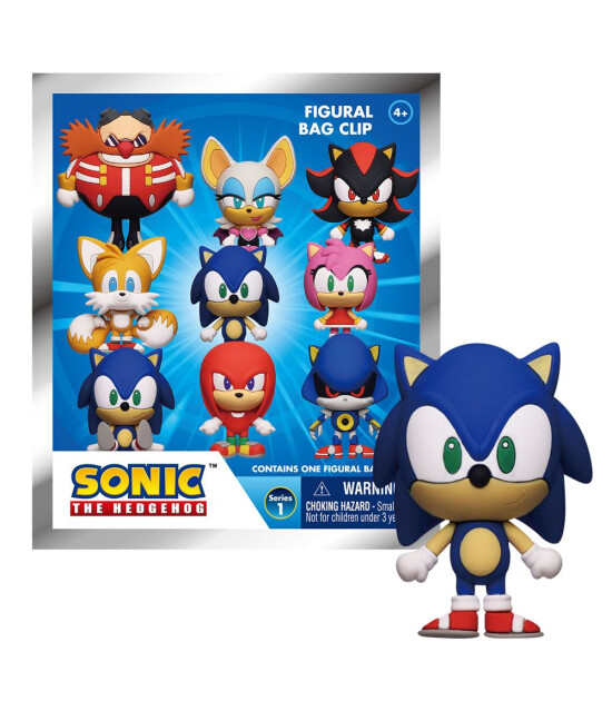 Monogram Klipsli S&uuml;rpriz Fig&uuml;r Seri 1 // Sonic