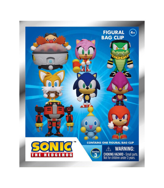 Monogram Klipsli S&uuml;rpriz Fig&uuml;r Seri 3 // Sonic The Hedgehog