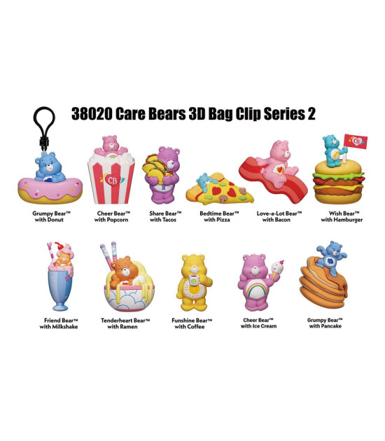 Monogram Klipsli S&uuml;rpriz Fig&uuml;r Seri 2 // Care Bears