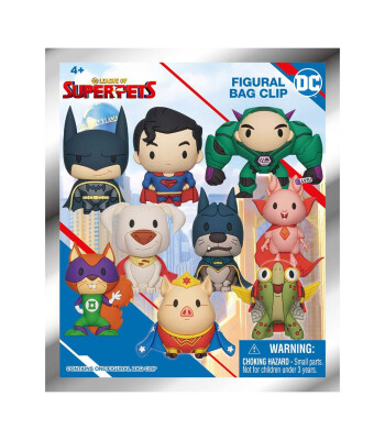 Monogram Klipsli Sürpriz Figür Seri // DC League of Super Pets