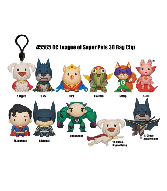 Monogram Klipsli S&uuml;rpriz Fig&uuml;r Seri // DC League of Super Pets