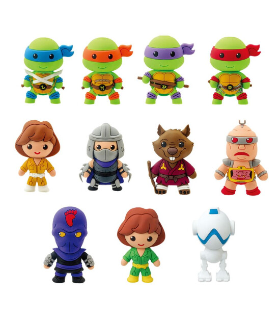 Monogram Klipsli S&uuml;rpriz Fig&uuml;r Seri 1 // Ninja Turtles