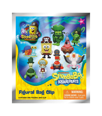 Monogram Klipsli Sürpriz Figür Seri // Sünger Bob
