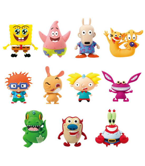 Monogram Klipsli S&uuml;rpriz Fig&uuml;r Seri 1 // Nickelodeon