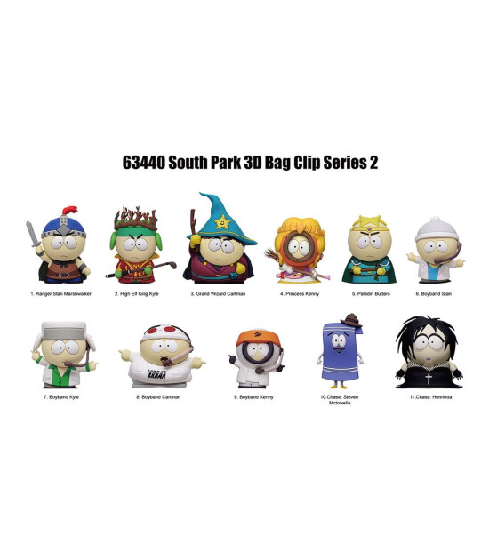 Monogram Klipsli S&uuml;rpriz Fig&uuml;r Seri 2 // South Park