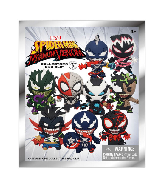 Monogram Klipsli S&uuml;rpriz Fig&uuml;r Seri 2 // Spider-Man Venom