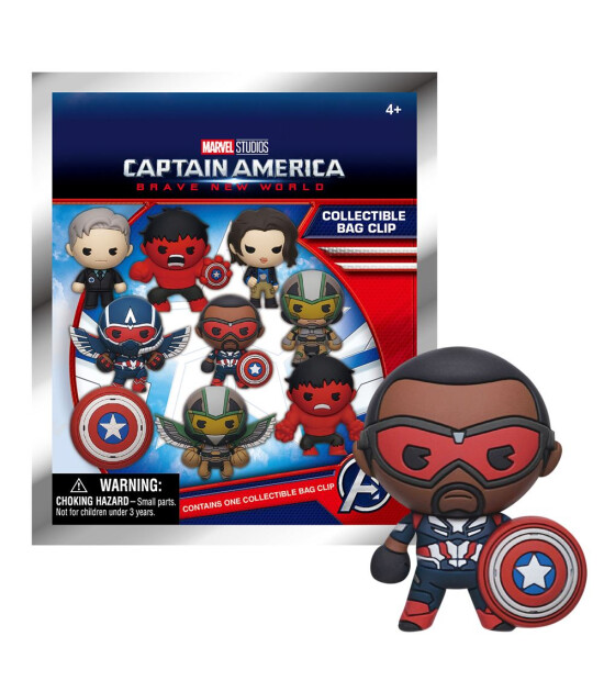 Monogram Klipsli S&uuml;rpriz Fig&uuml;r // Captain America
