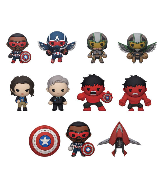 Monogram Klipsli S&uuml;rpriz Fig&uuml;r // Captain America