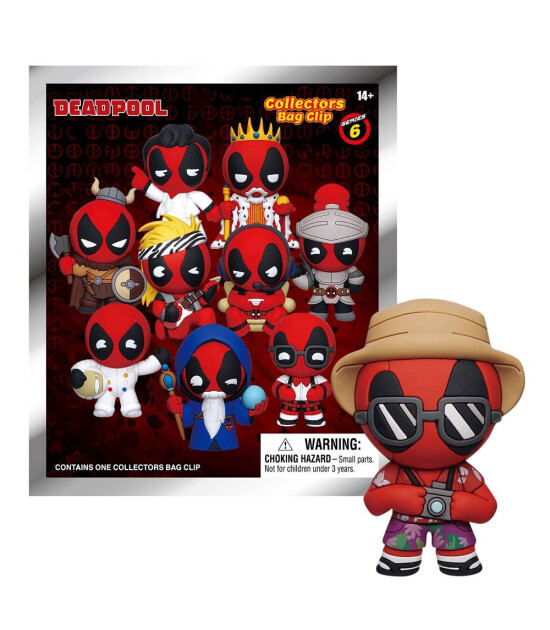 Monogram Klipsli S&uuml;rpriz Fig&uuml;r Seri 6 // Deadpool