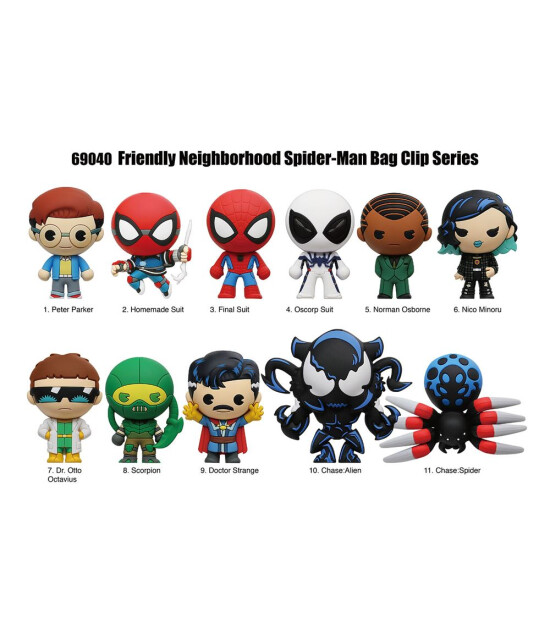 Monogram Klipsli S&uuml;rpriz Fig&uuml;r Seri // Spider-Man Neighborhood