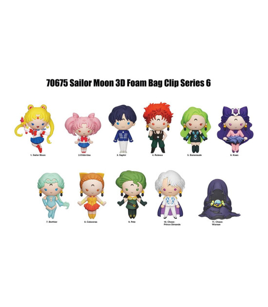 Monogram Klipsli S&uuml;rpriz Fig&uuml;r Seri 6 // Sailor Moon