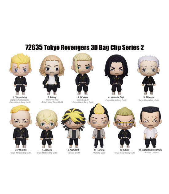 Monogram Klipsli S&uuml;rpriz Fig&uuml;r Seri 2 // Tokyo Revengers