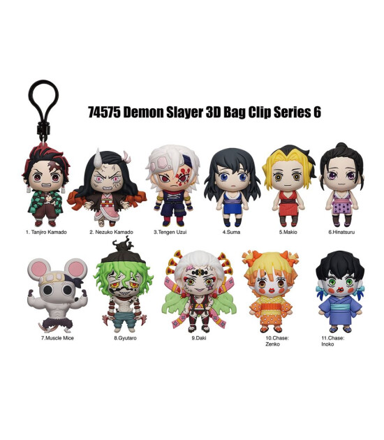 Monogram Klipsli S&uuml;rpriz Fig&uuml;r Seri 6 // Demon Slayer