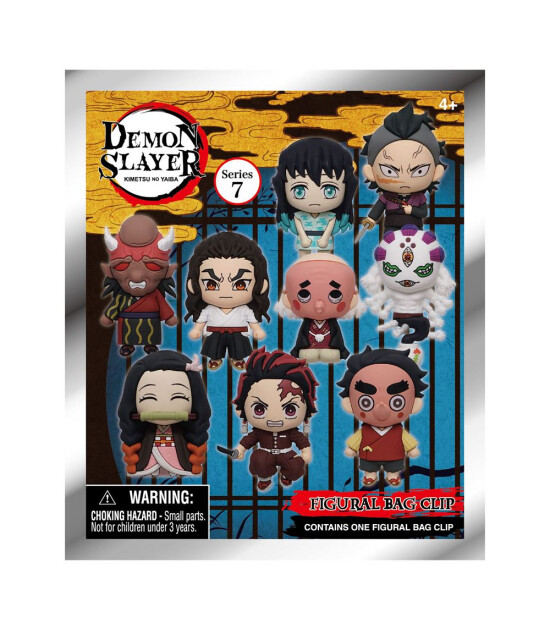 Monogram Klipsli S&uuml;rpriz Fig&uuml;r Seri 7 // Demon Slayer