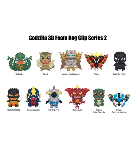 Monogram Klipsli S&uuml;rpriz Fig&uuml;r Seri 2 // Godzilla