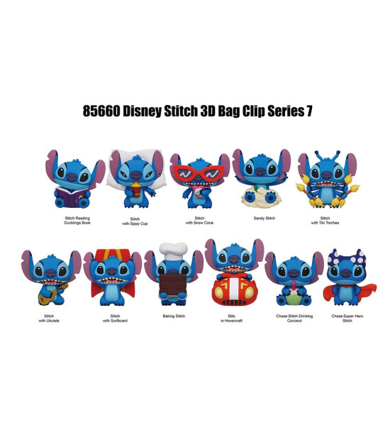 Monogram Klipsli S&uuml;rpriz Fig&uuml;r Seri 7 // Stitch