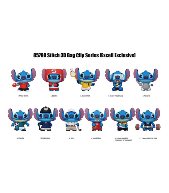 Monogram Klipsli S&uuml;rpriz Fig&uuml;r Seri // Stitch Sport