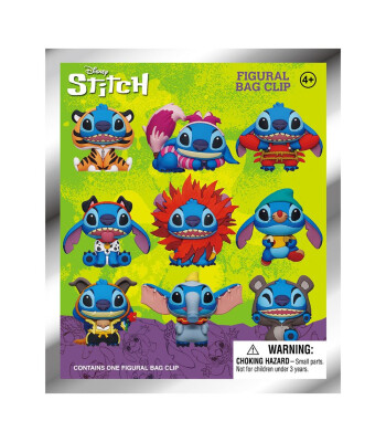 Monogram Klipsli Sürpriz Figür Seri // Kostümlü Stitch