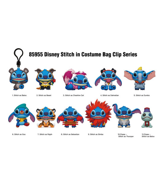 Monogram Klipsli S&uuml;rpriz Fig&uuml;r Seri // Kost&uuml;ml&uuml; Stitch