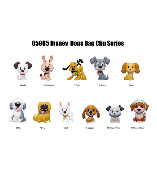 Monogram Klipsli S&uuml;rpriz Fig&uuml;r Seri 62 // Disney K&ouml;pekleri