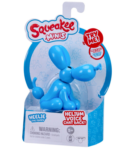 Squeakee Minis İnteraktif Balon Oyuncak // Heelie The Puppy