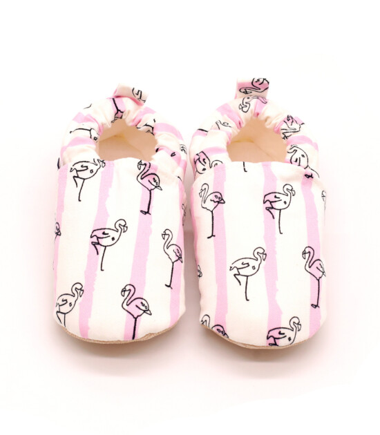 Morgedan Kaydırmaz İlk Adım Patik // Flamingo