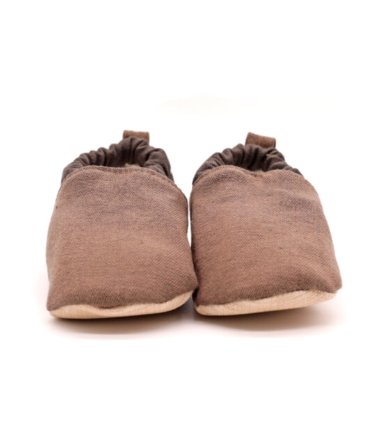 Morgedan Kaydırmaz İlk Adım Patik // Latte Denim