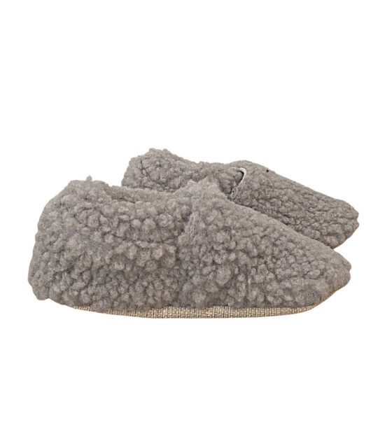 Morgedan Kaydırmaz İlk Adım Patik // Gri Peluş